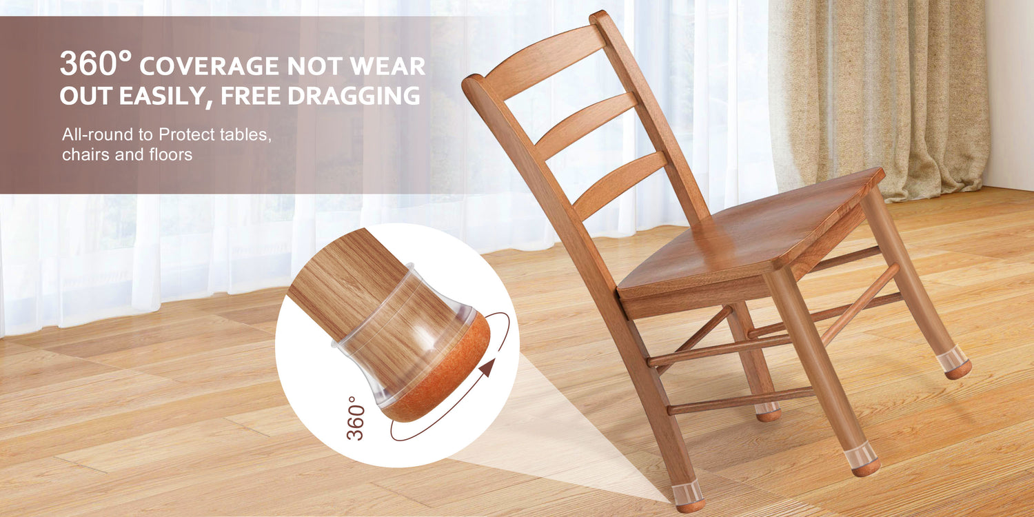 Gicunk chair leg cups